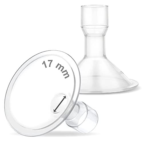 Protectores de extracción de leche Maymom MyFit, 17 mm, pequeños, 2 unidades