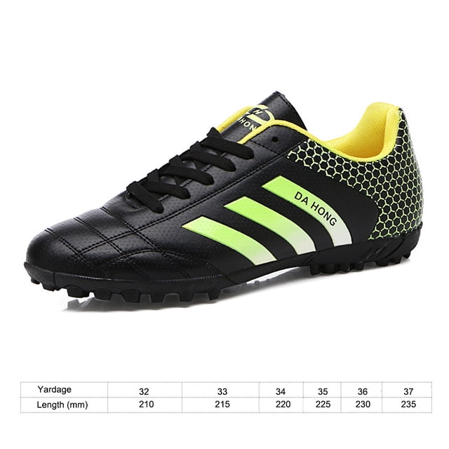 Zapatos De Entrenamiento De Fútbol Botas de fútbol para niños Botines de fútbol transpirables Suela de goma Accesorios para exteriores Hugtrwg Para Estrenar