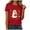 Red, variant on mgoYE Womens Halloween Shirt Funny Long Sleeve Halloween Thanksgiving Fall Pumpkin T-Shirts Graphic Tee Tops Women T-Shirt(Red,3XL)