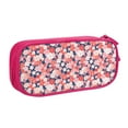 thumbnail image 2 of Vsdgher Japanese Cherry Blossoms Print Large Capacity Pencil Case Pouch with Zipper, Portable Aesthetic Big Capacity Pencil Cases Pen Office Travel Stationery Bag, 2 of 8