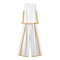 thumbnail image 6 of Two Piece Lounge Sets for Women Spring Vacation Beach Travel Airport Outfits Casual Cruise Fashion 2026 White XXL, 6 of 9