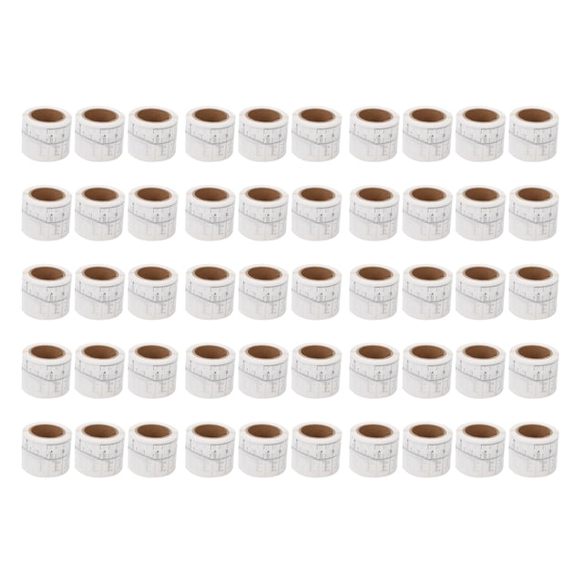 50 Uds adhesivo desechable regla para cejas Microblading pegatina para cejas Kit de forma de ceja