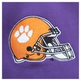 thumbnail image 2 of Men's Mitchell & Ness  Orange Clemson Tigers Allover Crew 3.0 Pullover Sweatshirt, 2 of 3
