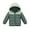 Army Green M, variant on Hooded Puffer Jackets for Boys and Girls from 7 To 14 Years Old – Autumn and Winter Coat, Warm and Comfy – Lightweight and Packable