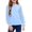 Light Blue, variant on Arshiner Tween Girl Clothing Casual Ruffle Cuffs Girls Sweatshirt with Polka Dot,Tops for Teen Girls,Toddler Girl Clothes for Spring Autumn Winter Girls Fashion Tops