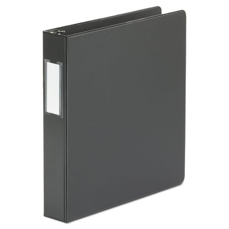 - Universal Economy Non-View Round Ring Binder With Label Holder, 1-1/2