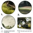 thumbnail image 3 of Designart Green Old Truck At The Barn Canvas Wall Art, 3 of 5