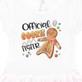 thumbnail image 3 of Inktastic Official Cookie Tester Cute Gingerbread Girls Toddler Dress, 3 of 4