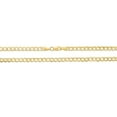 thumbnail image 6 of Floreo 10k Yellow Gold (3.1mm, 4mm, 5mm, 6mm, 7mm, 8.5mm, 10mm, 11.5mm) Solid Cuban Curb Chain Necklace, 6 of 6