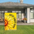 thumbnail image 3 of Hello Sunshine Sunflower Garden Flag For Home Outdoor Garden Yard Decor 12x18 Inch, 3 of 5