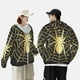 thumbnail image 4 of Balery Gold Spider On The Web Sudadera ligera de manga larga con capucha y protección solar UPF 50+ para hombre y mujer, ideal para pesca y running-3X-Large, 4 of 7