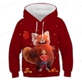 thumbnail image 2 of Turning Red Cosplay Ropa para niños Sudadera con capucha Abrigo para niños Sudadera con capucha para niñas Ropa para bebés Ropa para niños Ropa de animación para niños 130 heqiyong CONDUJO, 2 of 2