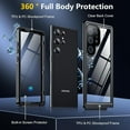 thumbnail image 4 of AICase For Samsung Galaxy S24 Ultra/Galaxy S24 Plus/Galaxy S24/S23 FE/S23 Ultra/S23+/S23/S22 Ultra/S22/S21 Ultra/S21 Case Waterproof Shockproof Heavy Duty Protective Phone Cover, 4 of 12