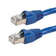 Cat6A 24AWG STP Ethernet Network Patch Cable - Blue - Monoprice®