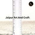 thumbnail image 3 of Jaipur Art And Craft Handmade Round Natural Jute Fiber Braided Reversible Area Rug Home Décor (5x5 Sq Ft), 3 of 5