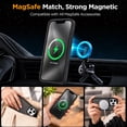 thumbnail image 3 of Atgdluk® Magnetic for iPhone 12 Pro Case, Compatible with MagSafe Shockproof Phone Cover with Raised Camera Protection, Black, 3 of 7