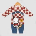 thumbnail image 4 of Pochacco Baby Footless Rompers, Long Sleeve Baby Onesie Jumpsuit for Boys Girls, 4 of 8