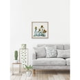 thumbnail image 3 of Parvez Taj Sunflowers in Blue Vase Framed Painting Print, 3 of 6