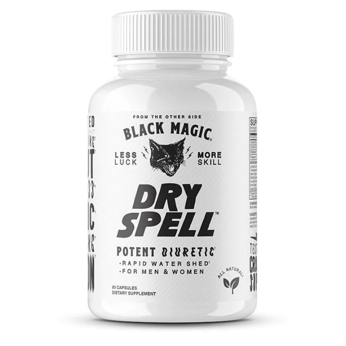 Black Magic Dry Spell Diuretic Water Pills (similar to Diurex Max) 80