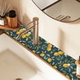 thumbnail image 2 of Yayeee Faucet Mat for Kitchen Sink 14.7" Diatomite Long Splash Guard Pad, Blue Lemons, 2 of 7