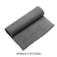 thumbnail image 3 of Blueek Suede Car Wash Towel - 24x12 Inch - Ultra Absorbent Scratch-Free Microfiber Cloth for Interior & Exterior Detailing, Reusable, Gray, 3 of 6