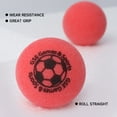 thumbnail image 6 of GSE Games & Sports Expert Regulation Size 35mm(1.38") Urethane Foosball. Table Replacement Balls, Office Tournament Table Soccer Balls for Soccer Game (Red - 3 Pack), 6 of 8