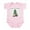 Petal Pink, variant on CafePress - Twins First Christmas Infant Bodysuit - Baby Light Bodysuit, Size Newborn - 24 Months