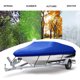 thumbnail image 3 of Cubierta para barcos Protección al aire libre para yates Impermeable, resistente, plateado Abanopi Guardapolvo, 3 of 7