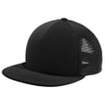 thumbnail image 2 of Mens Flexfit 110 Foam Polyester Outdoor Cap Black/ Black, 2 of 3