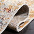 thumbnail image 6 of SAFAVIEH Madison Nita Vintage Floral Runner Rug, Ivory/Orange, 2'2" x 10', 6 of 8