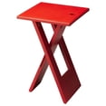 thumbnail image 1 of Butler Specialty Loft Folding End Table In Red, 1 of 2