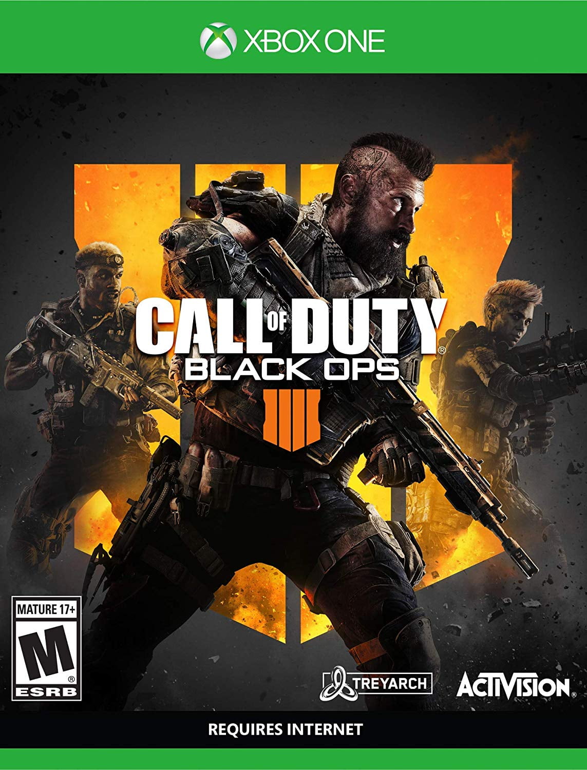 Call Of Duty Black Ops 4 Activision Xbox One 047875882294 Walmart Com