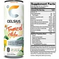thumbnail image 3 of CELSIUS Essential Energy Drink 12 Fl Oz, Sparkling Tropical Vibe (Pack of 12), 3 of 3