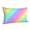 14"x20", variant on Rainbow Stripe Throw Pillow Cushion Cover Decorative Rectangle Pillow Case 20"x30"