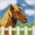 thumbnail image 2 of Wonderart Latch Hook Kit 12"X12"-Pony, 2 of 2