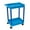 Blue, variant on Luxor BUSTC11BU Two Level Serving Cart - Blue