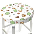 thumbnail image 3 of KLL Tree Squirrel Round Bar Chair Cushion Cover ,Bar Stool Protector with Elastic, Soft Washable, 3 of 6
