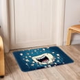thumbnail image 6 of Tooth Non-Slip Polyester Door Mat Floor Mats Bath Rugs Machine Washable, 6 of 6