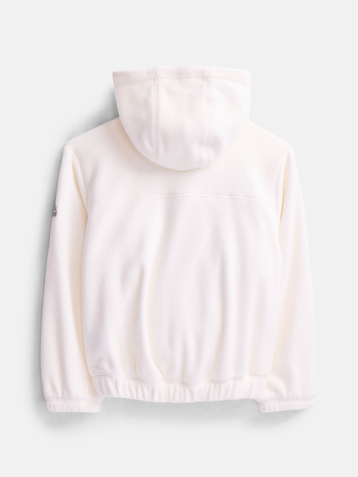 Ozark Trail Girl's Quarter Zip Fleece Hoodie, Size 4-18 & Plus