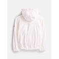 thumbnail image 2 of Ozark Trail Girl's Quarter Zip Fleece Hoodie, Size 4-18 & Plus, 2 of 3
