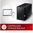 thumbnail image 3 of BUFFALO LinkStation SoHo 220 NAS de 12 TB y 2 bahías Almacenamiento conectado en red con discos duros HDD incluidos Almacenamiento NAS que funciona como dispositivo de almacenamiento en red o en la nu, 3 of 5