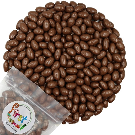 FirstChoiceCandy Chocolate Covered Almonds (Milk Chocolate, 1 Pound)