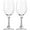 Silver, variant on Premium Wine Glasses Set of 6 - Crystal Long Stem Wine Glass with Silver Rhinestone Stem Design - 12 oz
