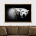 thumbnail image 3 of HFDF Canvas Horse Wall Art, Classical Horse and Dog Art Print for Home Decor, Rustic Farmhouse Country Shelf Wall Decor for Living Room, Bedroom Office, Aesthetic, 24x16inch Framed, 3 of 5