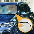 thumbnail image 6 of Iauyy Foldable Windshield Sun Shade for Cars, Interior Sun Protection for car UV Protection for Sedan/SUV/Truck, (S/M/L) Abstract Orange, 6 of 8