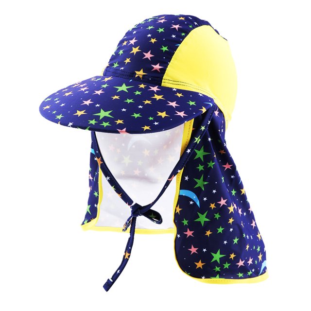 Sombrero de protección con solapa para el cuello Gorra de protección solar para deportes al aire libre Estrella Fanmusic Sombrero de protección con solapa para el cuello
