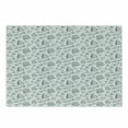 thumbnail image 1 of Wedding Cutting Board, Monochrome Day Illustration with Ornate Cake Hearts and Floral Bouquets, Decorative Tempered Glass Cutting and Serving Board, Small Size, Black White, by Ambesonne, 1 of 1