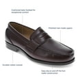 thumbnail image 7 of Dockers Mens Colleague Penny Loafer Shoes, 7 of 7