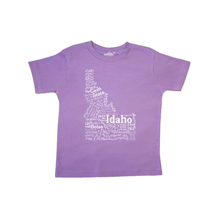 

Inktastic Idaho State word salad Gift Toddler Boy or Toddler Girl T-Shirt