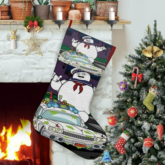 Ghostbusters Themed Christmas Socks